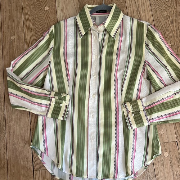 Etro Tops - Etro striped blouse size 48 Italian